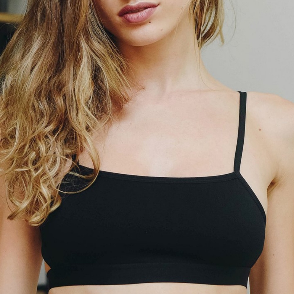 Black Bandeau Bralette